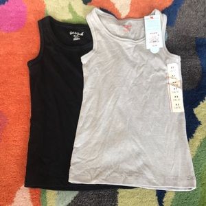 Girls Cat and Jack Racerback Tanks